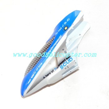 fxd-a68666 helicopter parts head cover (blue color)